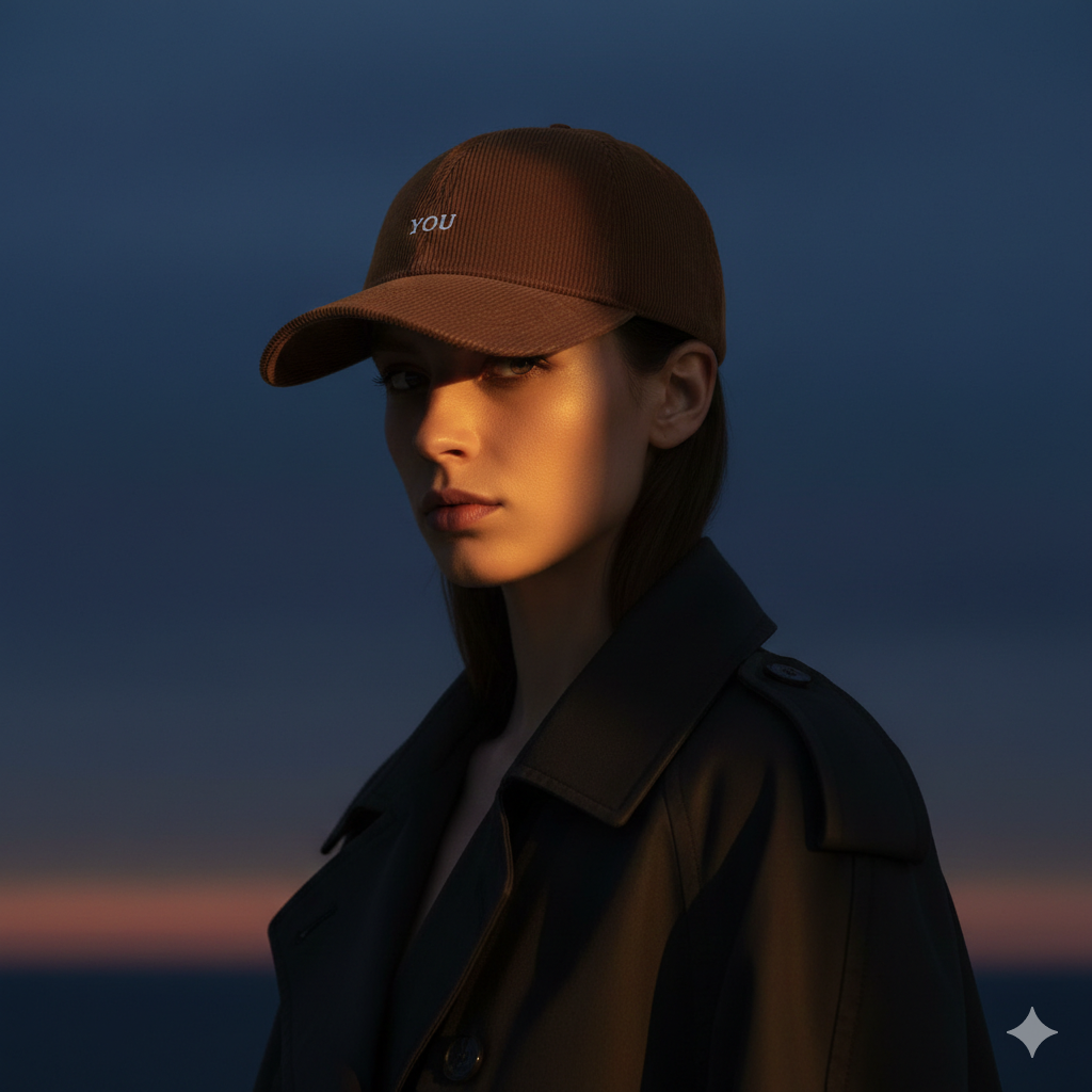 Heritage Corduroy Dad Hat | Lettre Gepersonaliseerde Pet